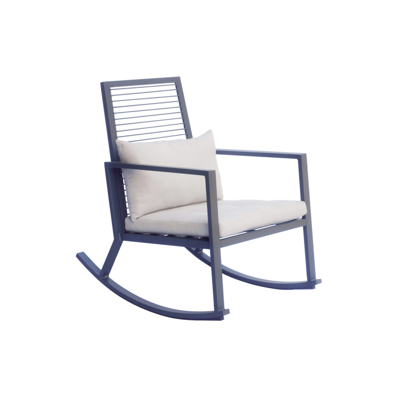 Sedia Dondolo Moia Schienale Corda | Dondoli | Levante Shop