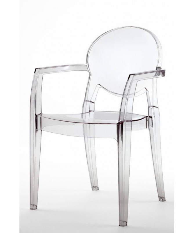 Poltrona Igloo- set da 4 -policarbonato Made in Italy SCAB DESIGN