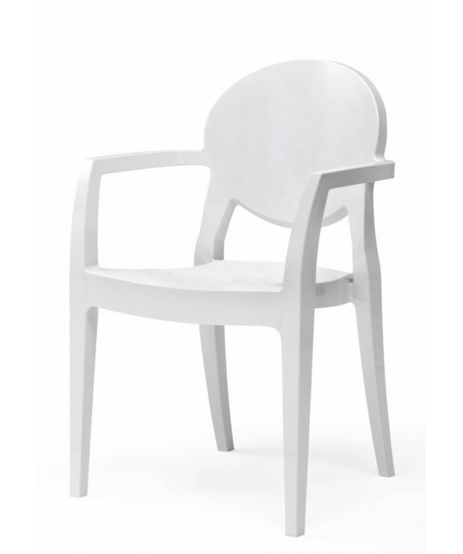 Poltrona Igloo- set da 4 -policarbonato Made in Italy SCAB DESIGN