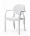 Poltrona Igloo- set da 4 -policarbonato Made in Italy SCAB DESIGN
