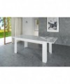 Tavolo estensibile Jesi 160cm fino a 210cm- bianco laccato lucido