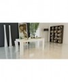 Tavolo estensibile Jesi 160cm fino a 210cm- bianco laccato lucido