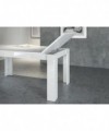 Tavolo estensibile Jesi 160cm fino a 210cm- bianco laccato lucido