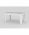 Tavolo estensibile Jesi 160cm fino a 210cm- bianco laccato lucido