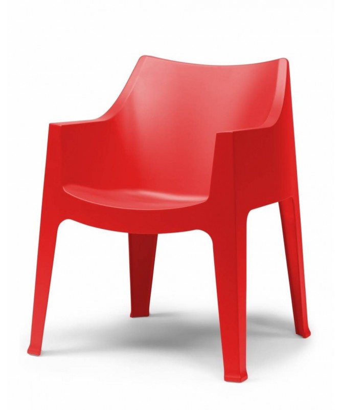 SEDIE COCCOLONA SET DA 2 in TECNOPOLIMERO MADE IN ITALY SCAB DESIGN