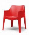 SEDIE COCCOLONA SET DA 2 in TECNOPOLIMERO MADE IN ITALY SCAB DESIGN