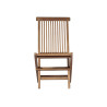 Set Tavolo Capraia + 4 Sedie pieghevole Salina MOIA in teak