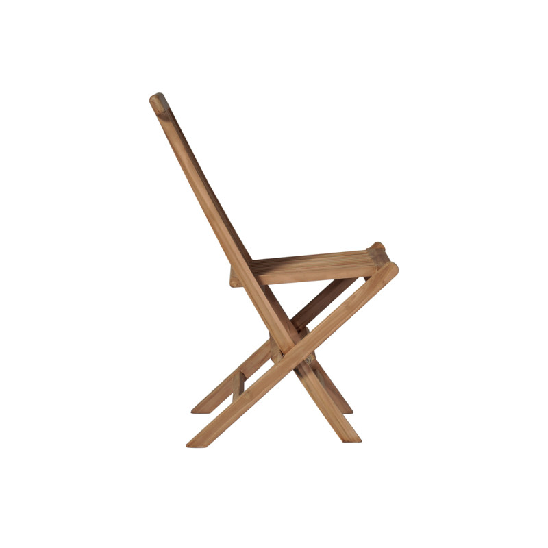 Set Tavolo Capraia + 4 Sedie pieghevole Salina MOIA in teak