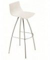 SGABELLI DAY SET DA 4 H. 82 con sedile in TECNOPOLIMERO MADE IN ITALY SCAB DESIGN