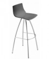SGABELLI DAY SET DA 4 H. 82 con sedile in TECNOPOLIMERO MADE IN ITALY SCAB DESIGN