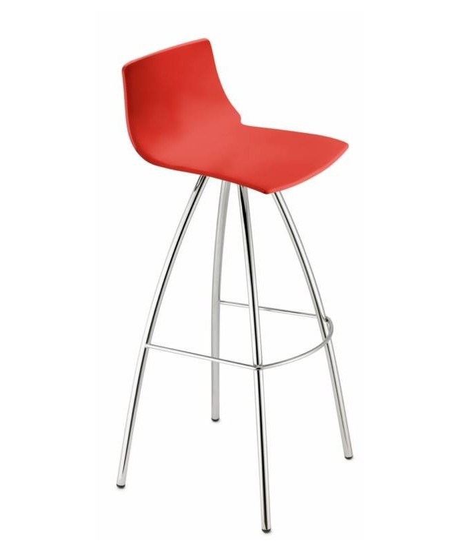 SGABELLI DAY SET DA 4 H. 65 in TECNOPOLIMERO MADE IN ITALY SCAB DESIGN