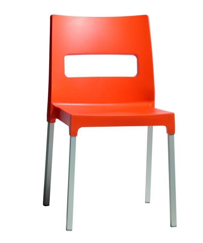 Sedia in tecnopolimero Maxi Diva Made in Italy - set da 4