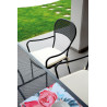 Set Tavolo allungabile + 6 Sedie Intra MOIA grigio antracite