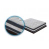 Materasso “Erik” non sfoderabile in memory foam e gel rinfrescante