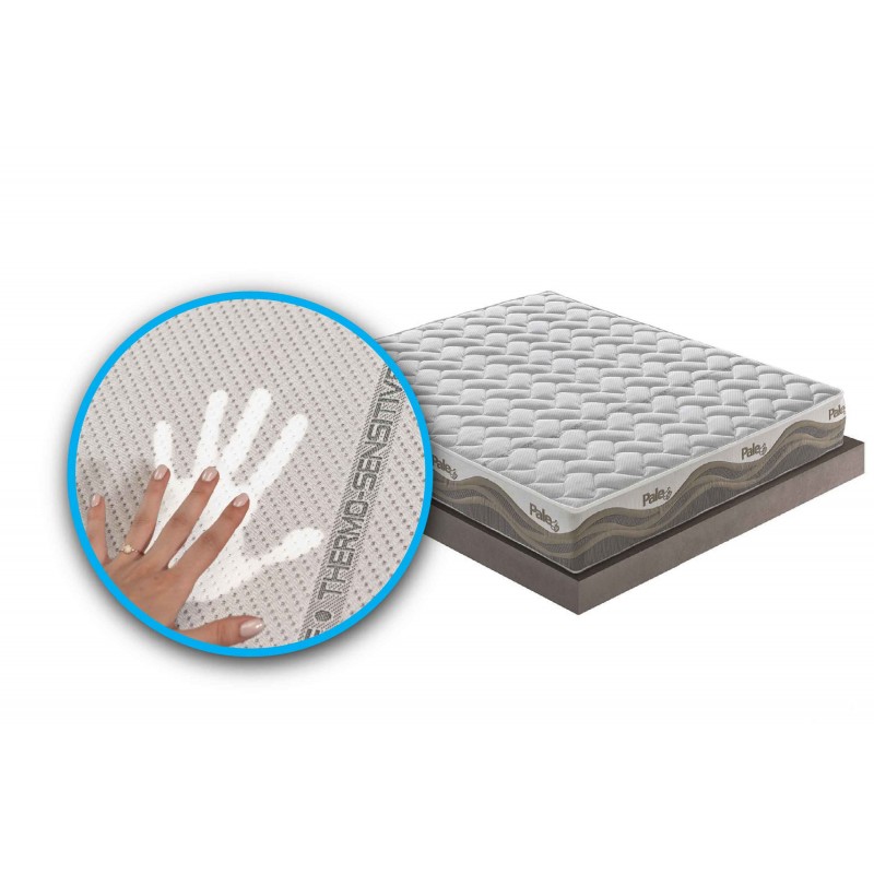 Materasso in memory foam e micromolle con Thermosensitive sfoderabile