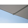 Ombrellone Firenze 3x4 palo laterale bianco Made in Italy Moia