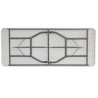 TAVOLO CATERING con gambe pieghevoli 180x74 cm