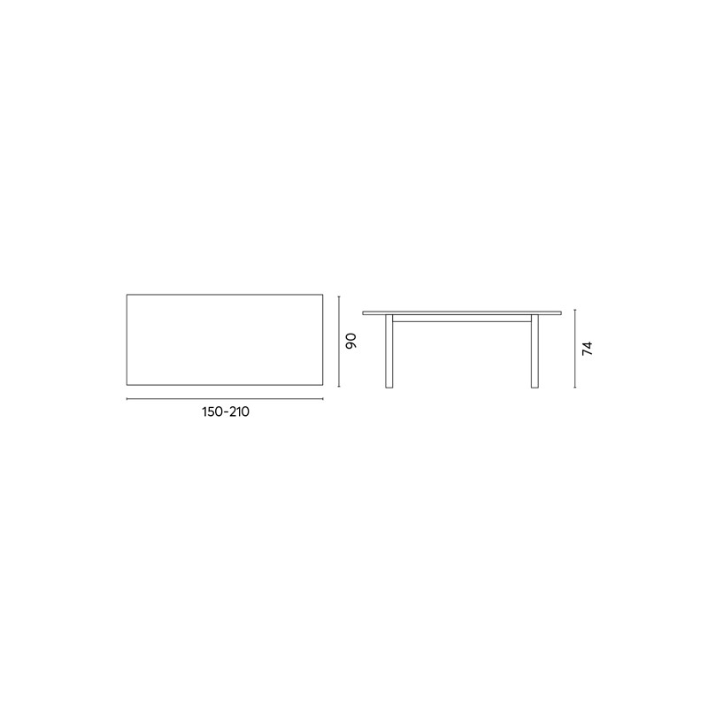 Set Tavolo Fuerteventura + 6 Poltrone Milano In Alluminio Grigio Antracite Con Corda Sintetica Color Paglia Moia