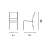 Set Tavolo e 4 Sedie da Giardino Alluminio Antracite