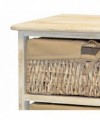 Cassettiera Angela in legno verniciato con 5 cassetti