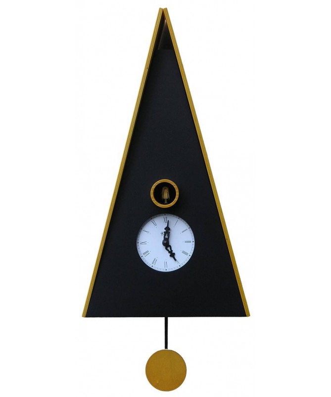 Orologio con cucù Norinberga con cassa betulla e tetto Made in Italy