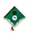 Orologio con cucù Chalet con cassa panna e frontale Made in Italy