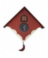 Orologio con cucù Chalet con cassa panna e frontale Made in Italy