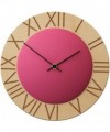 Orologio da parete Ettore in mdf e varie finiture Made in Italy