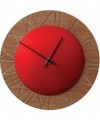 Orologio da parete Ettore in mdf e varie finiture Made in Italy
