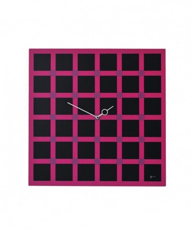 Orologio da parete Optical n2 con stampa su mdf Made in Italy