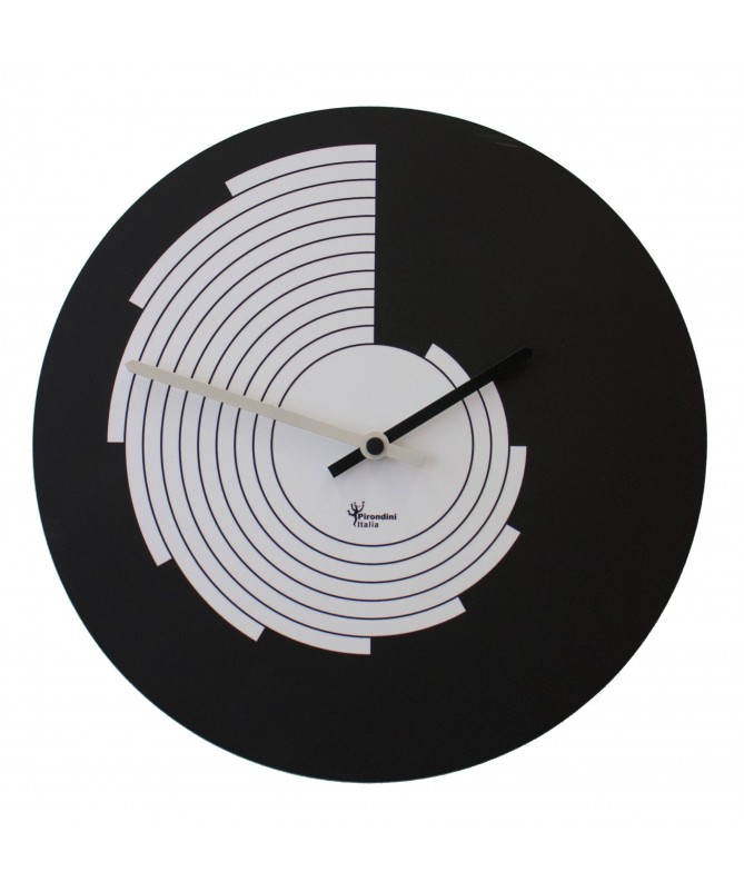 Orologio da parete Aurea con stampa in mdf Made in Italy
