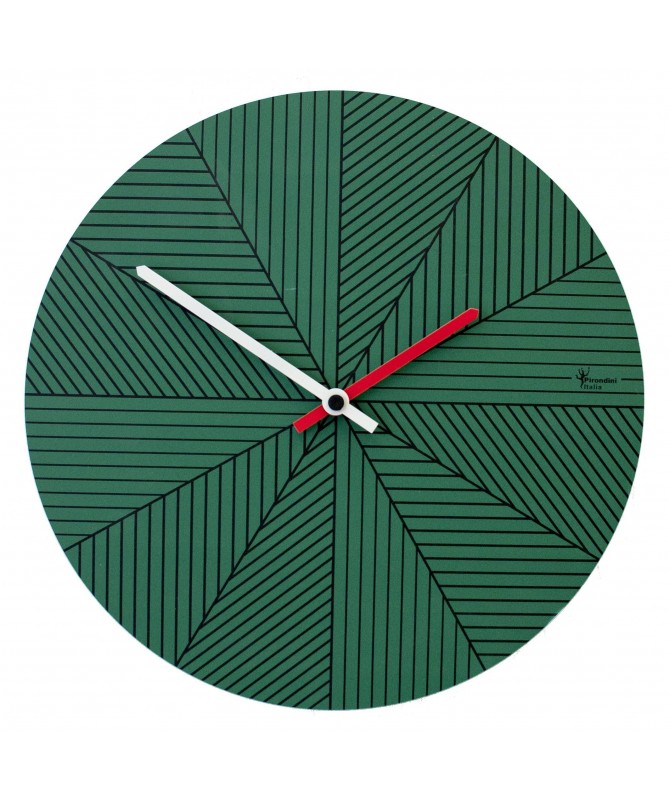 Orologio da parete Cronofilla con stampa in mdf 4 stagioni Made in Italy