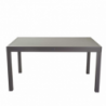 Tavolo alluminio sullivan tortora cm150/210x90h73