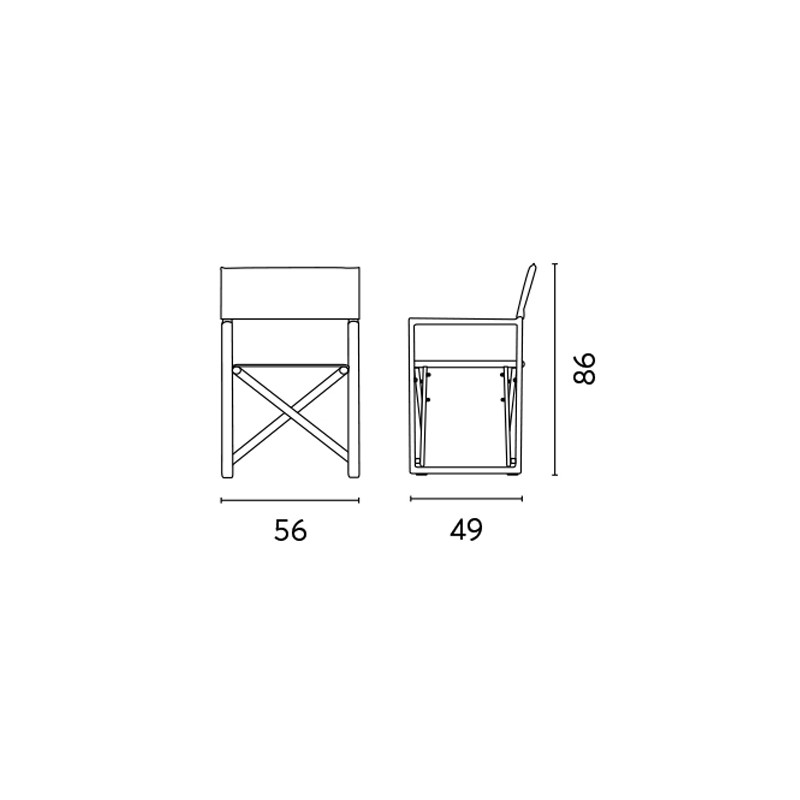 Set Tavolo San Donato + 8 Sedie Regista Paros Alluminio Antracite/Text Nero Moia