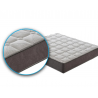 Materasso "Mix" a molle insacchettate e memory foam