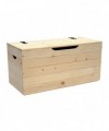 Cassapanca Forziere in legno massello Made in Italy