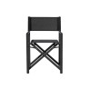 Set Tavolo Porto + 10 Sedie Regista Paros Alluminio Antracite/Text Nero Moia