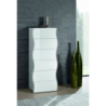 Cassettiera Onda Kommode 6 Cassetti – 50x121,7x40 – Bianco Lucido