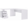Scrivania ad angolo New Selina – 180x75x60 – Bianco Lucido