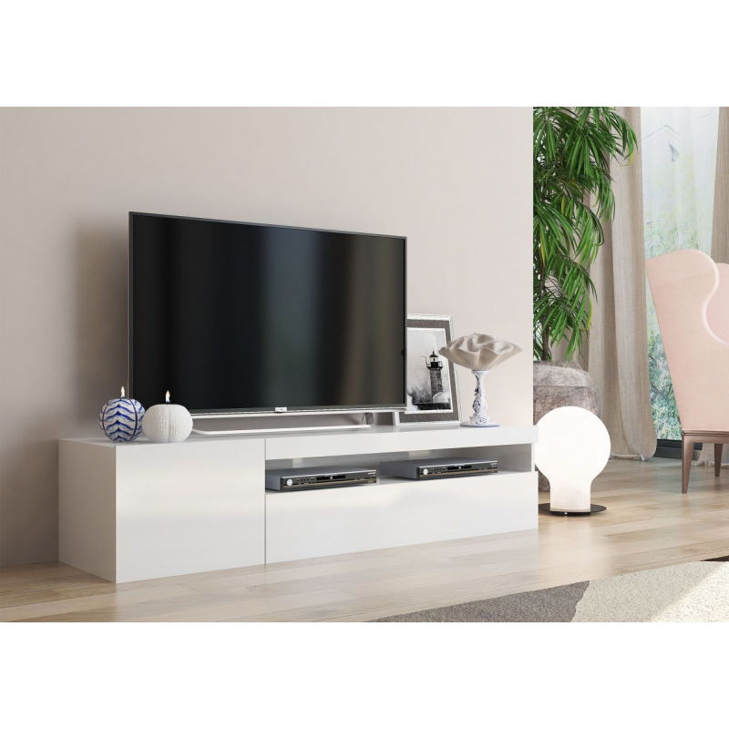 Mobile Porta TV Daiquiri – 155cm – Bianco Lucido