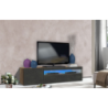 Mobile Porta TV Daiquiri – 155cm – Acero Pereira e Ardesia