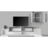 Set Soggiorno Coro 240 – Mobile + Pensile – Bianco e Report