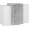 Pensile Coro – 90x65,5x38 – Bianco Lucido e Cemento