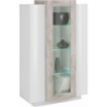 Vetrina Coro – Bianco e Cemento – 80x120x38