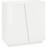 Scarpiera Vega – 2 Ante – 80x86x38 - Bianco Lucido