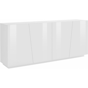Credenza Vega 220 – 4 ante – Bianco Lucido
