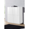 Madia Vega – 4 ante – 120x126x43 - Bianco Lucido