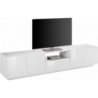 Mobile Porta TV Vega 220 – 4 ante/1 cassetto – Bianco Lucido