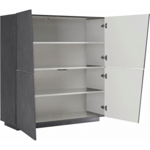 Zoom Madia Vega – 4 ante – 120x126x43 - Ardesia