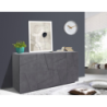 Credenza Ping 160 – 4 ante – Ardesia